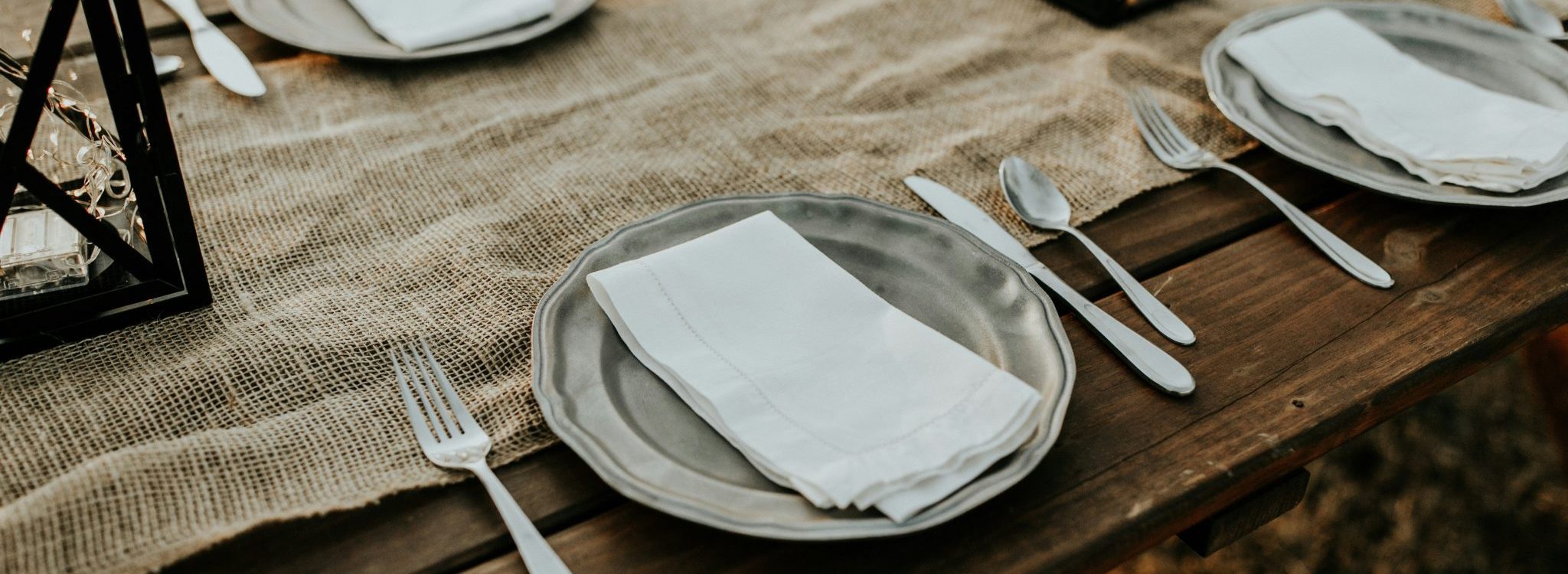 Der Tisch ist gedeckt